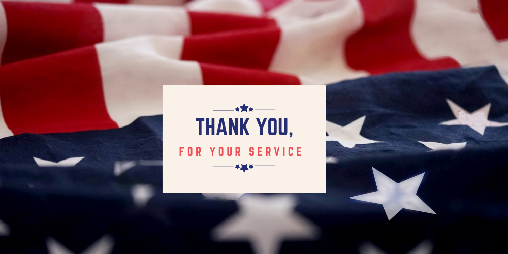 Thank you for your service