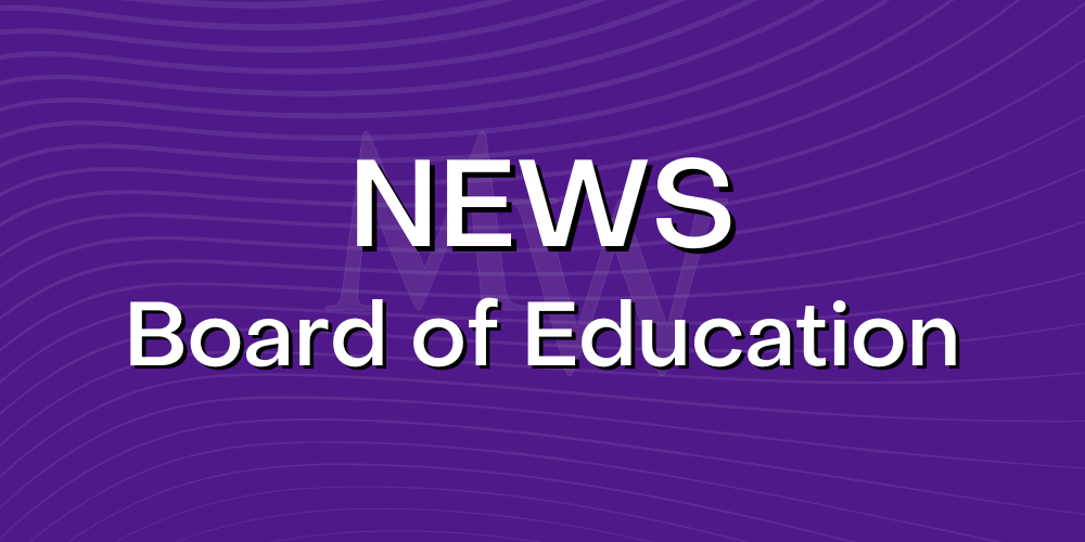 image with text: News - Board of Education