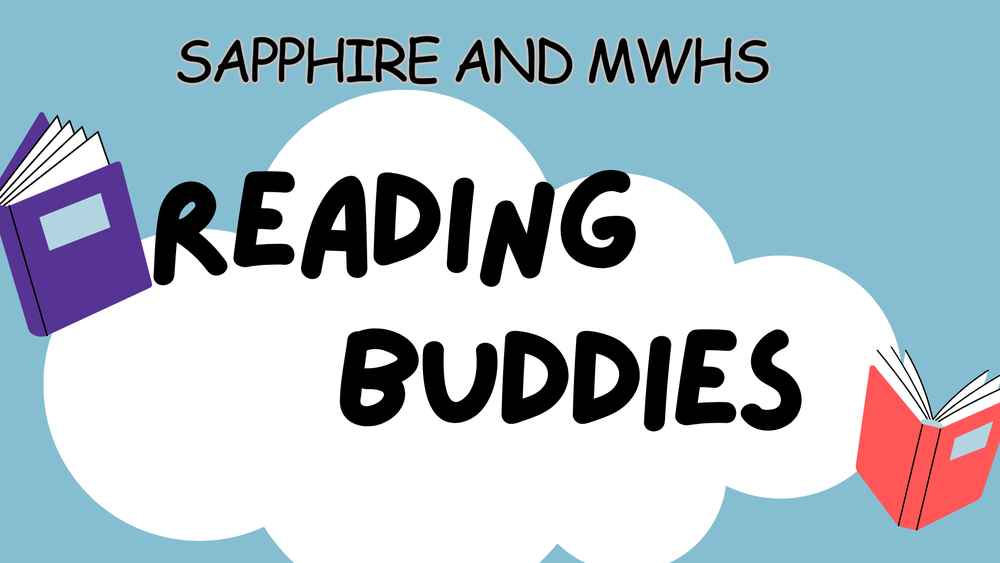 Sapphire and MWHS Reading Buddies