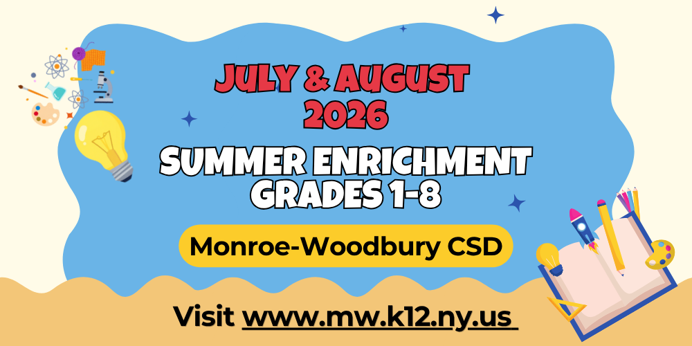 summer enrichment program announcement