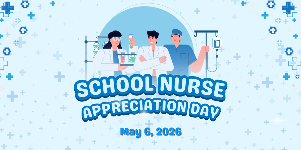 School nurse appreciation day, May 6, 2026
