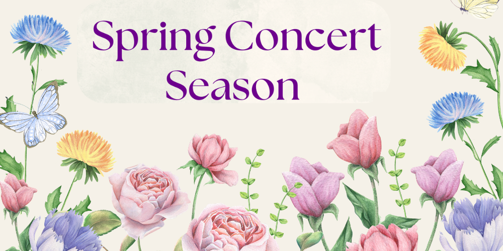 Spring concert season