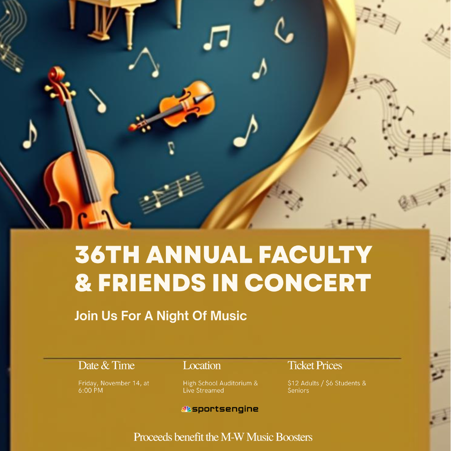 36th annual faculty & friends in concert