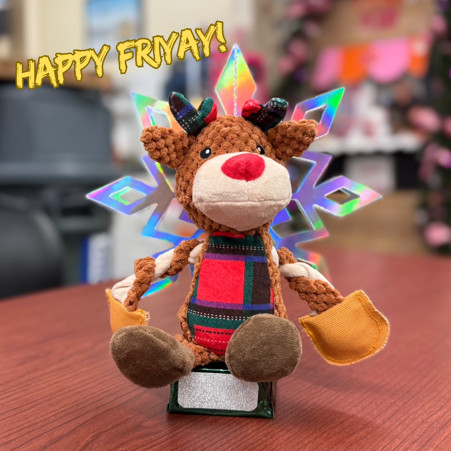 Reindeer trophy and Happy Friyay