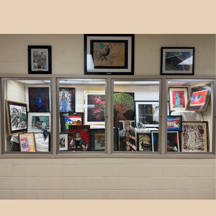 photos of student artwork 