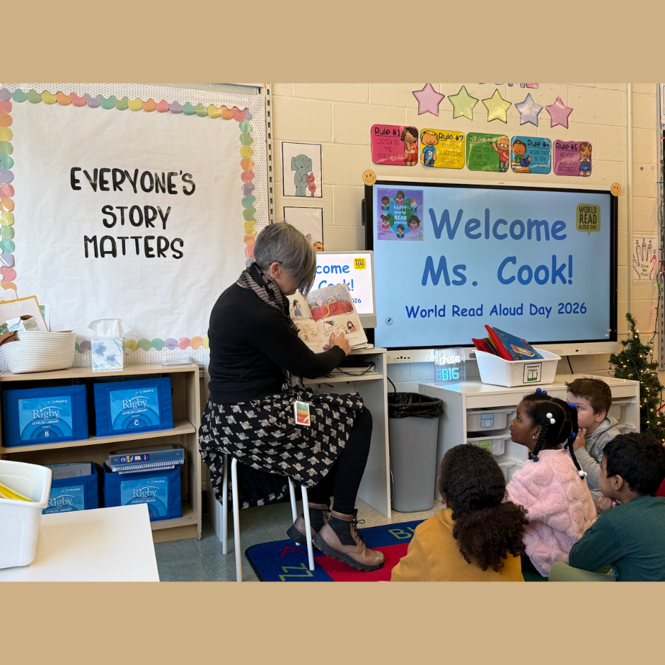 everyone's story matters Welcome Ms. Cook