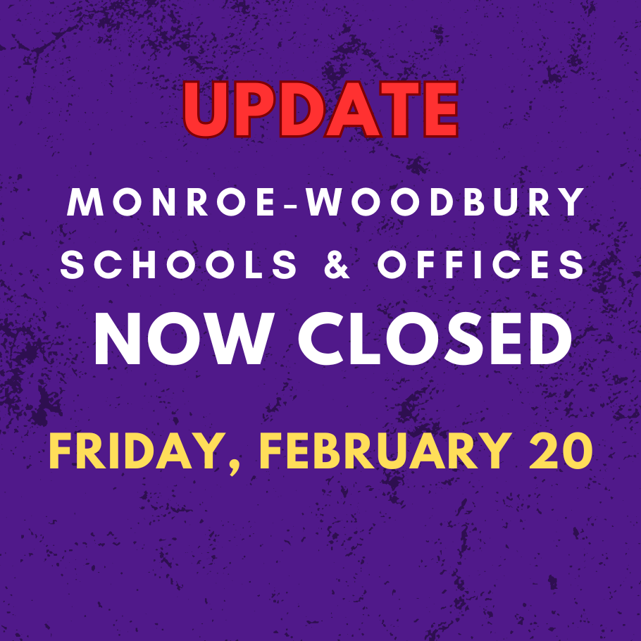 Schools and offices closed - Friday, February 20