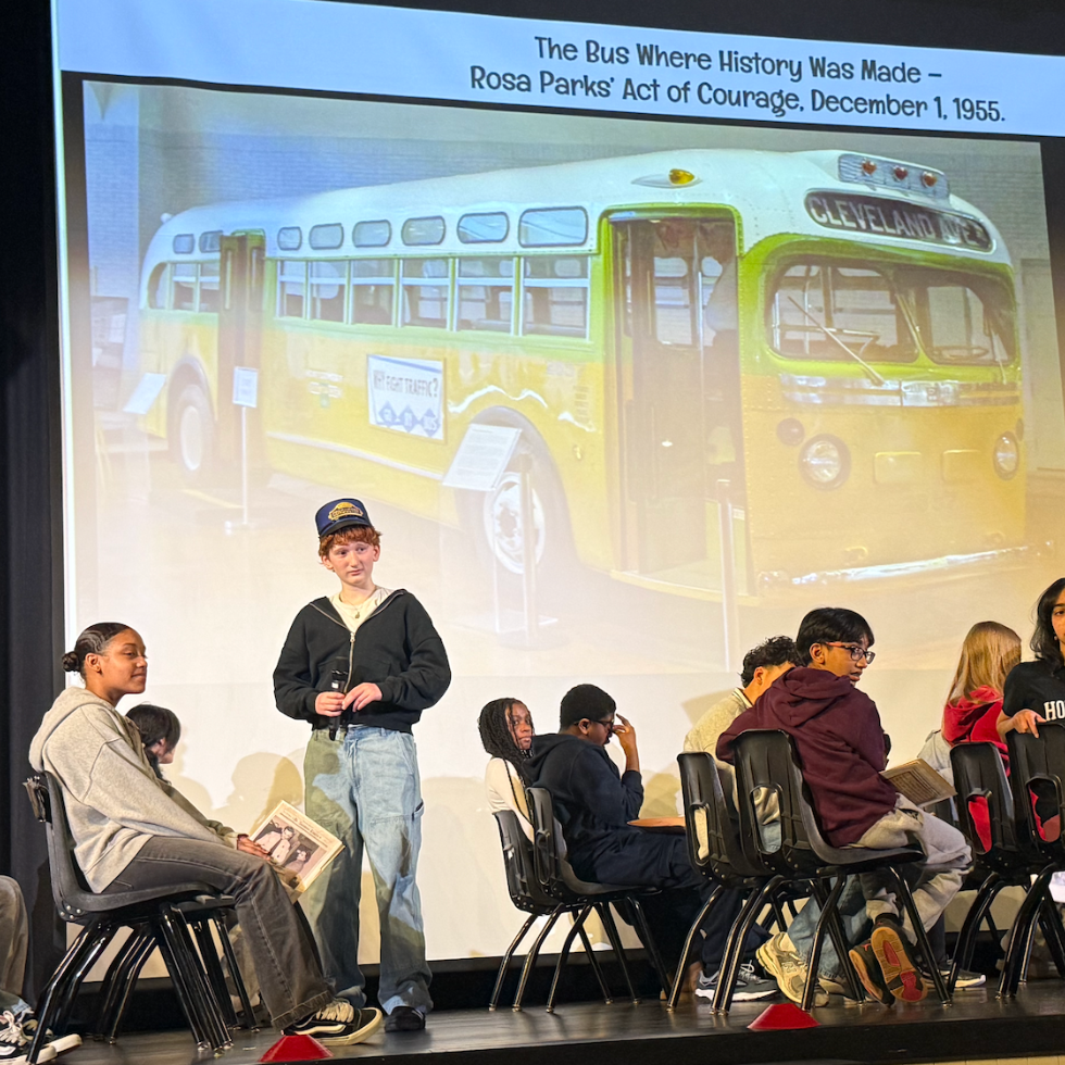 The bus where history was made, Rosa Parks' act of courage, december 1, 1955
