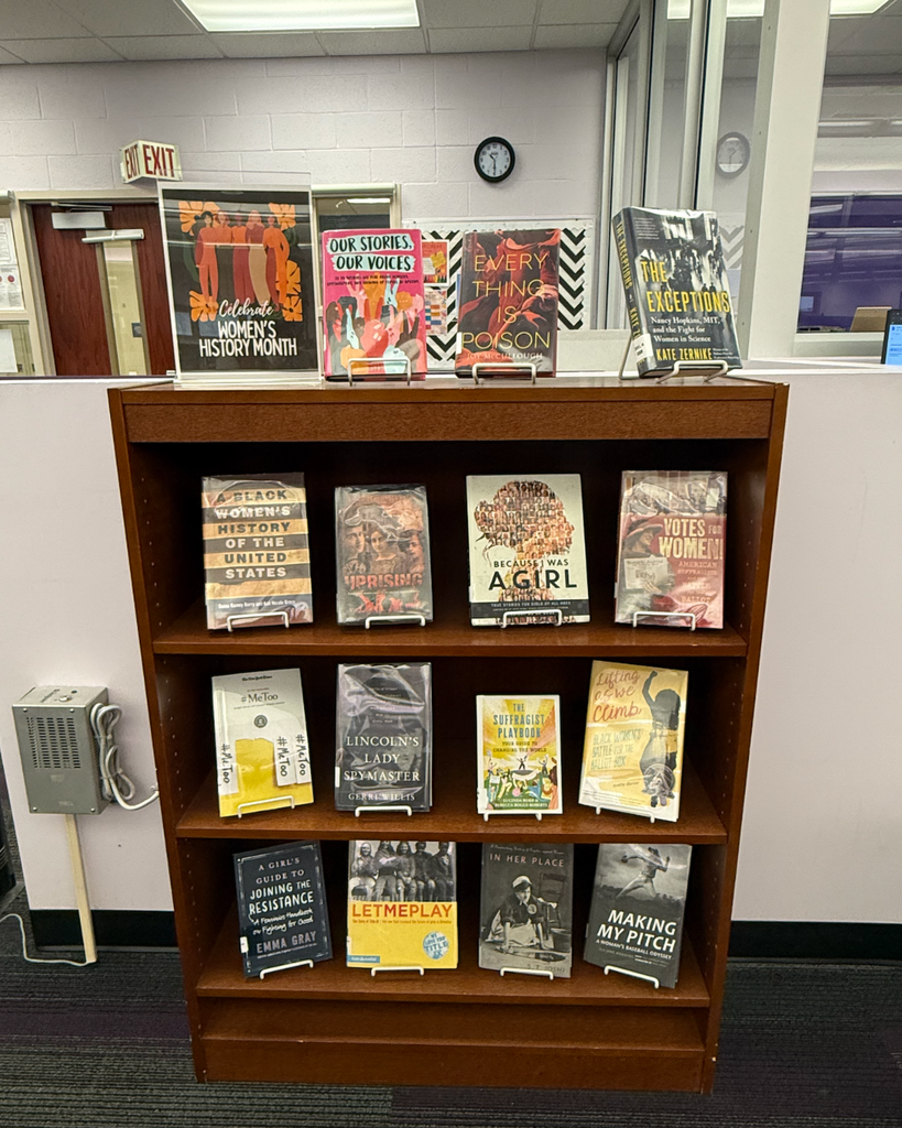 a display of books