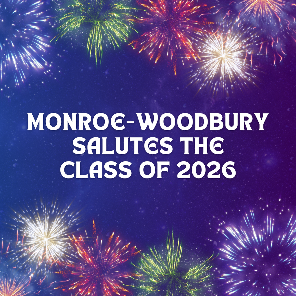Image with text: Monroe-Woodbury Salutes the Class of 2026