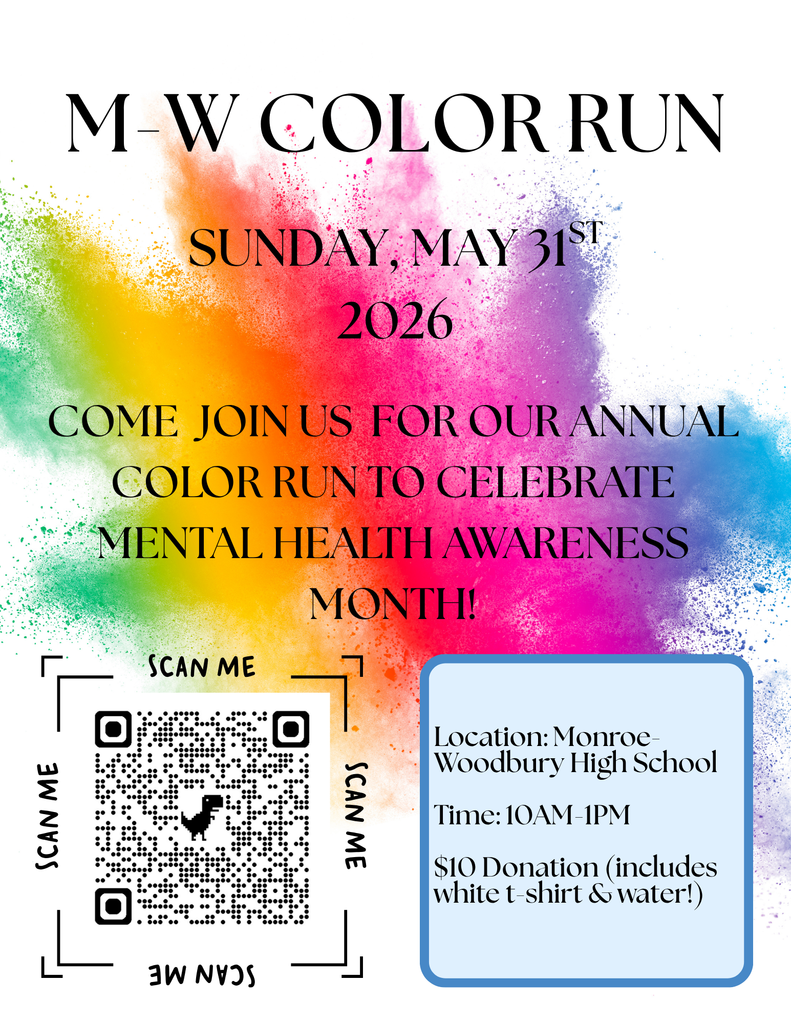 M-W color run on Sunday, May 31