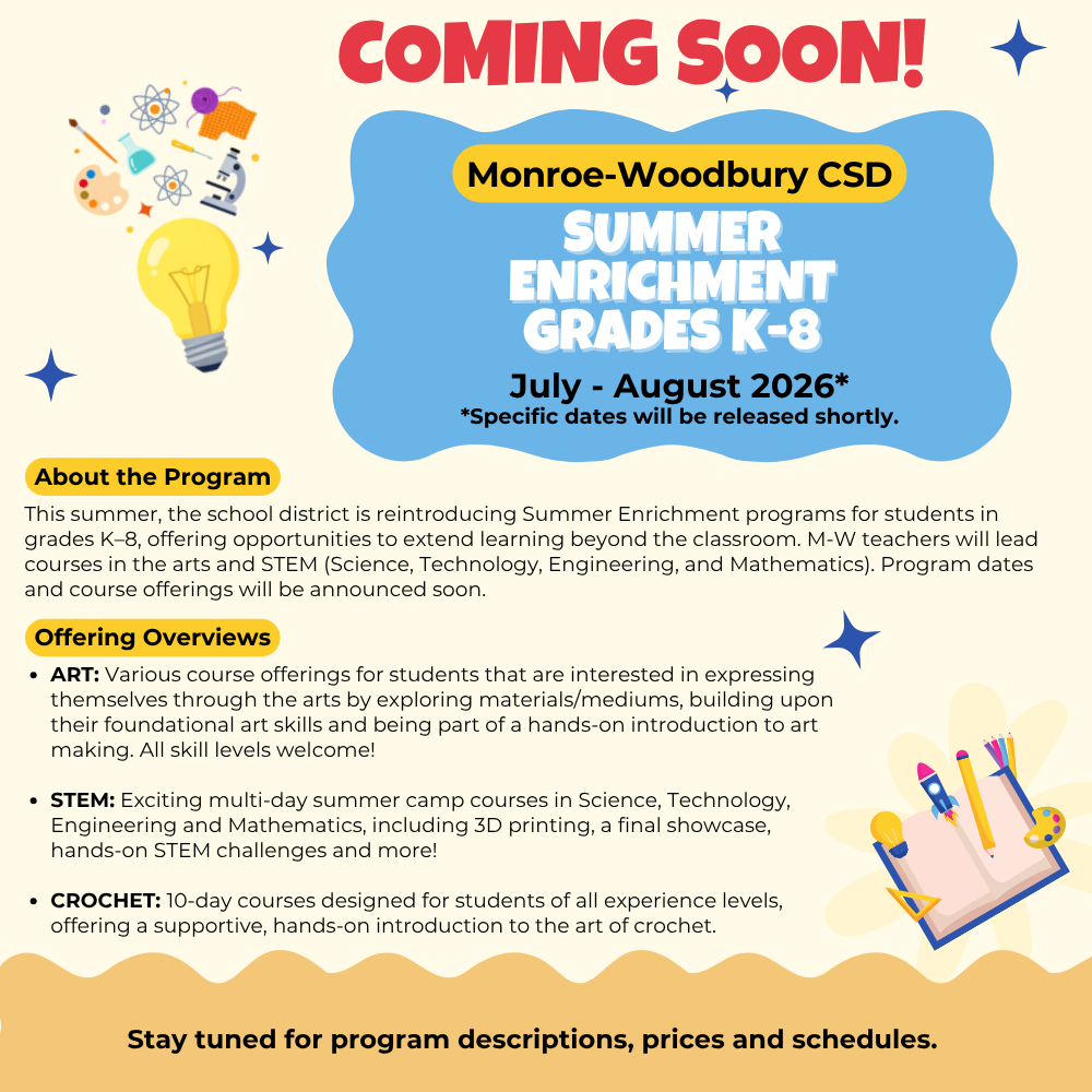 summer enrichment offerings