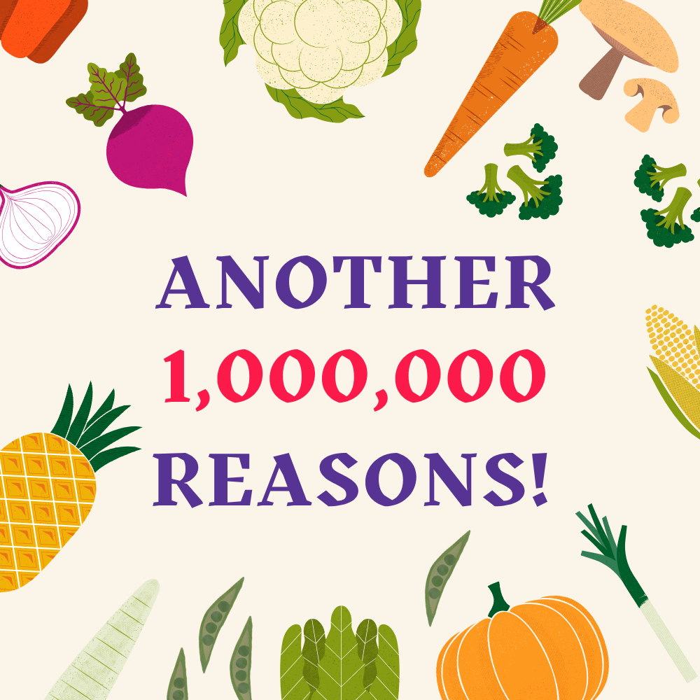 another 1,000,000 reasons!