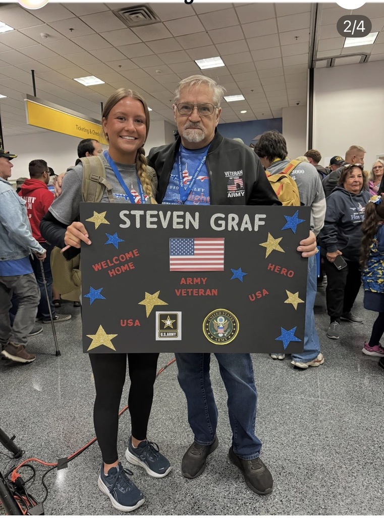 Student with veteran