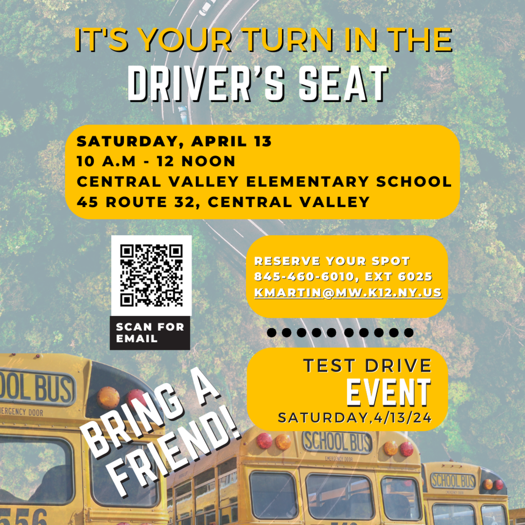 Test Drive a Bus event graphic