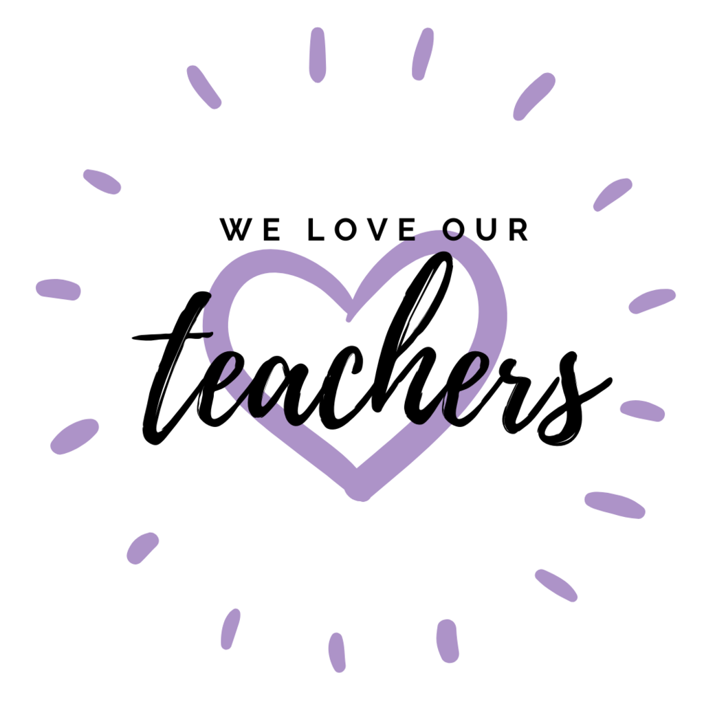 we love teachers graphic