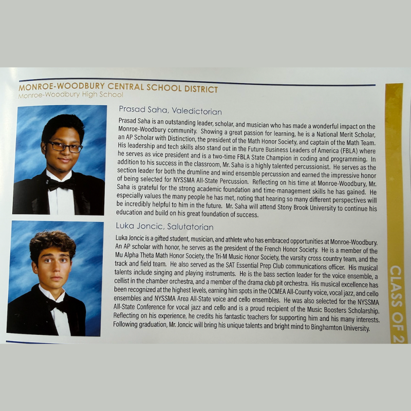 photo of two students wearing tuxedos
