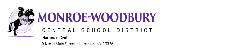 address and logo of school district