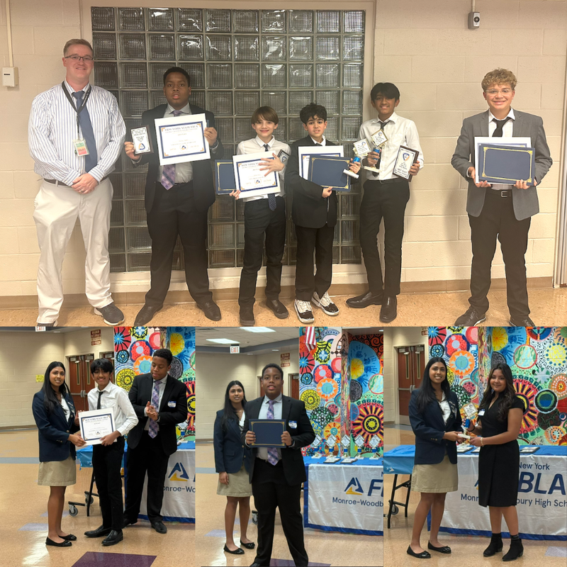 students holding certificates