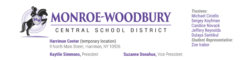 monroe-woodbury central school district