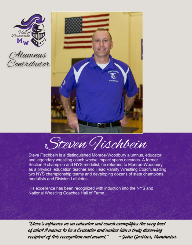 Steven Fischbein, Hall of Distinction Inductee