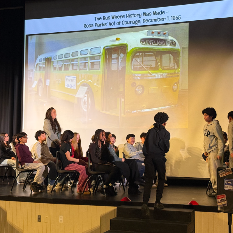 The bus where history was mae