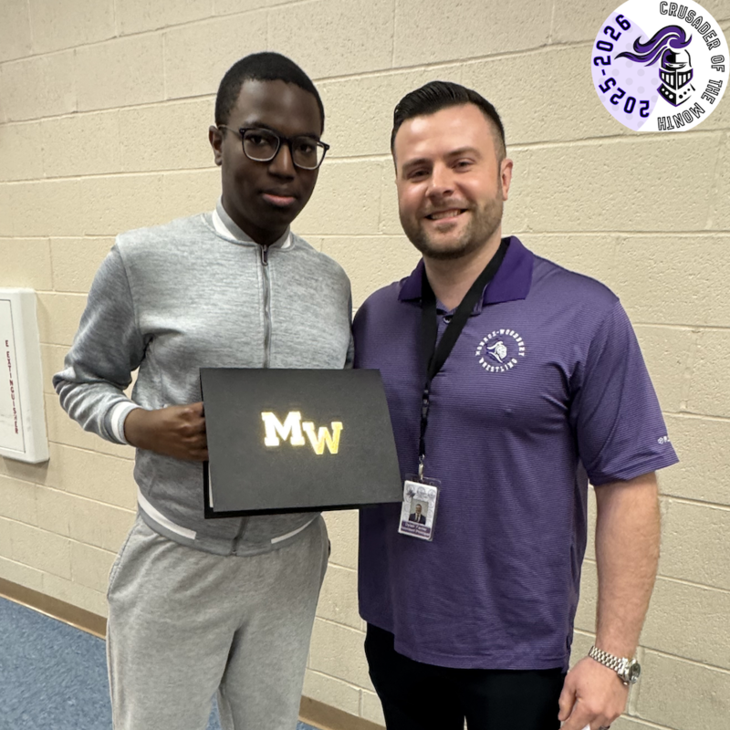 Mr. Ferrier and Claudel Pierre-Paul, March Crusader of the Month