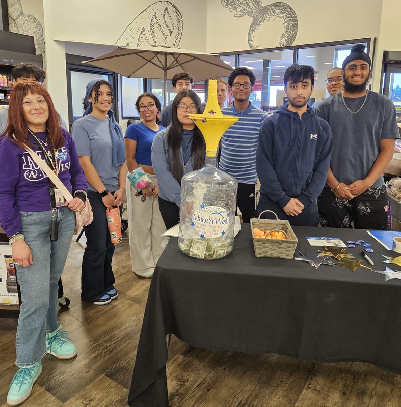 World Language Honor Society Students Fundraising