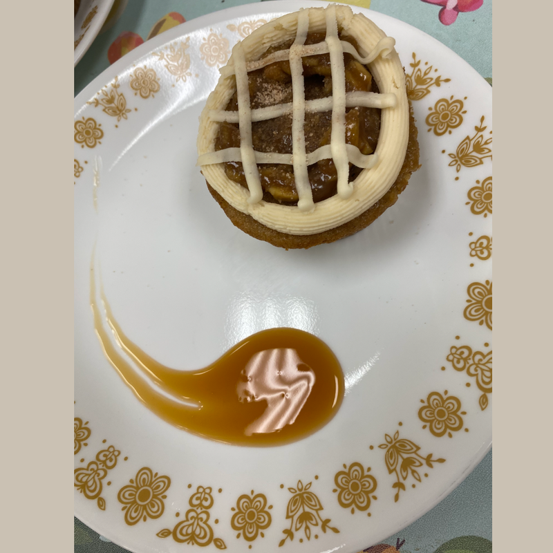 waffle cupcake