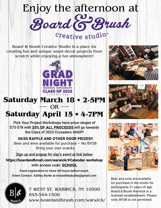 Board & Brush Painting Event