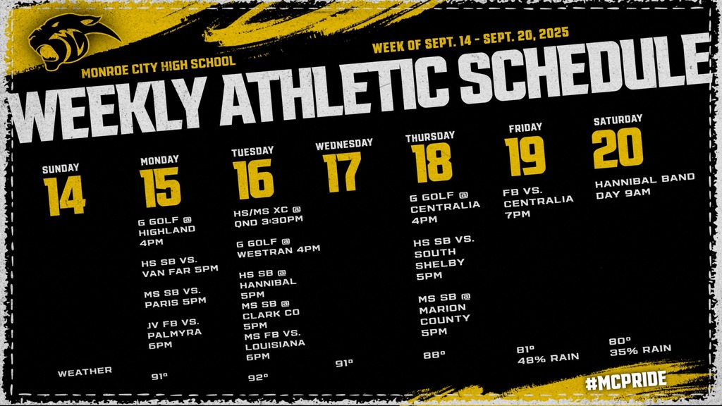 WEEKLY SCHEDULE 7898852