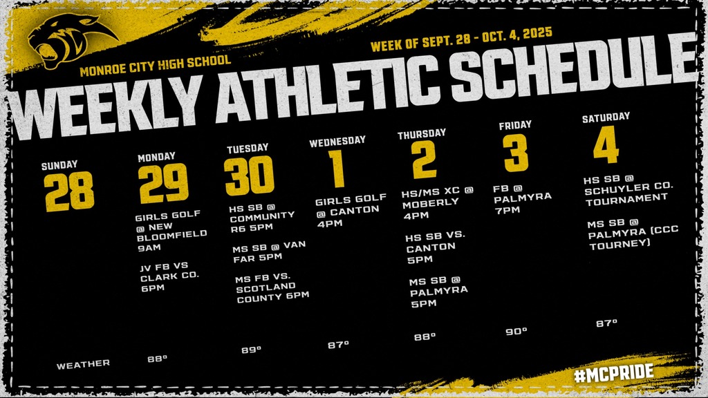 WEEKLY SCHEDULE 8037532
