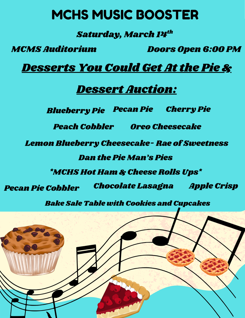 2026 Pie and Dessert Poster