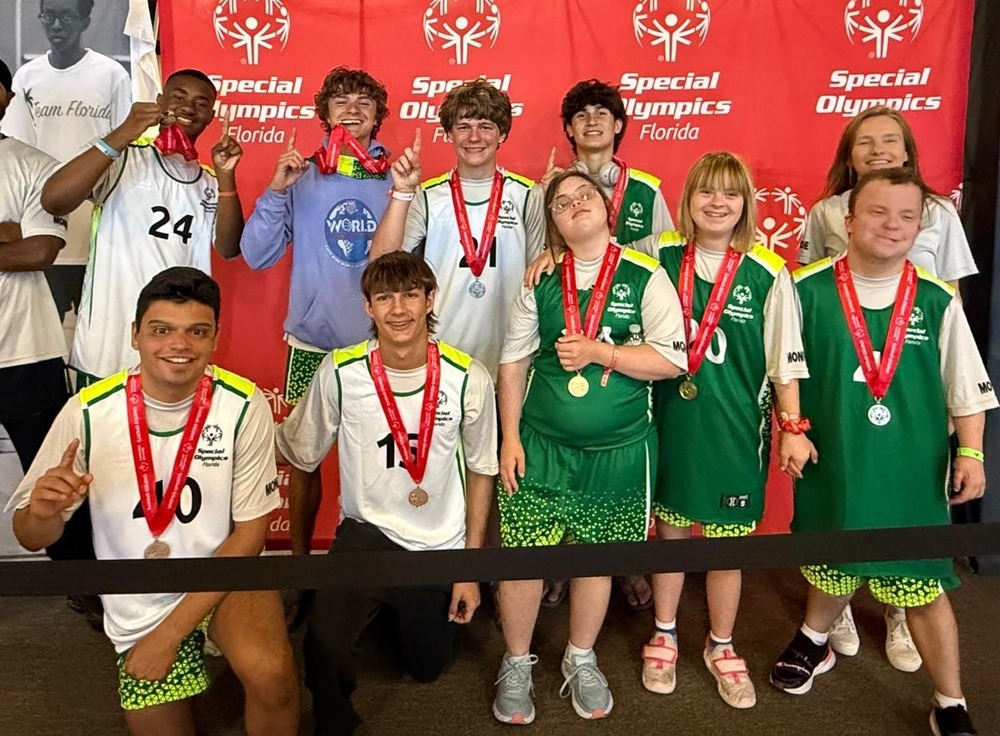 CSHS Special Olympics athletes