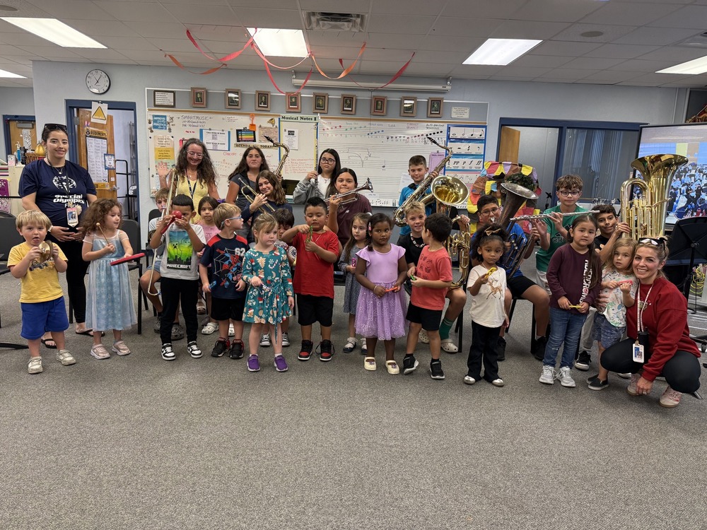 Pre-K in Band Room