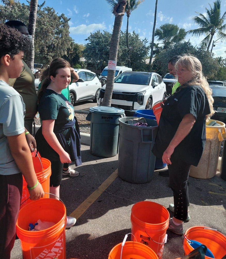 cleaning up for earth day