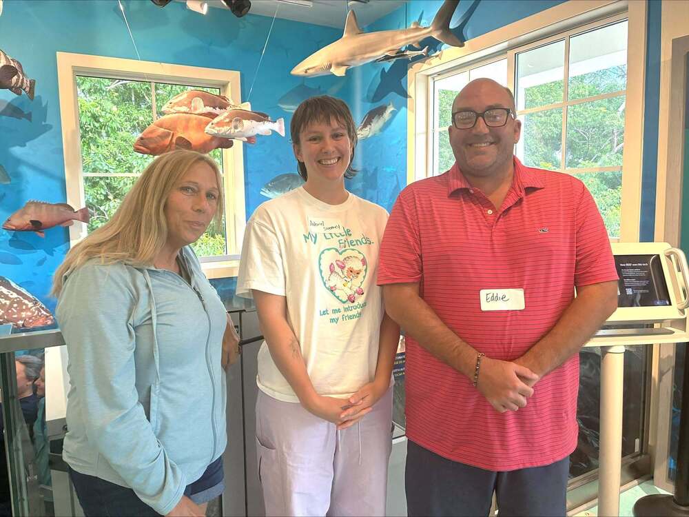 Teachers learning about the ocean