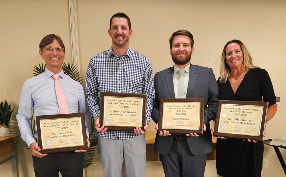 Four award winners