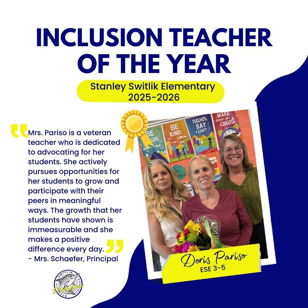 Inclusion Teacher of the Year