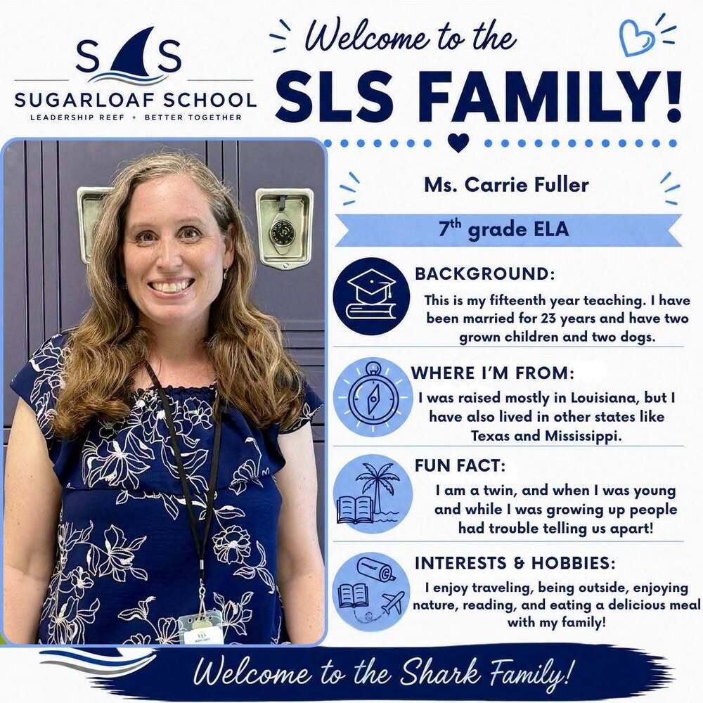 Welcome to SLS Carrie Fuller