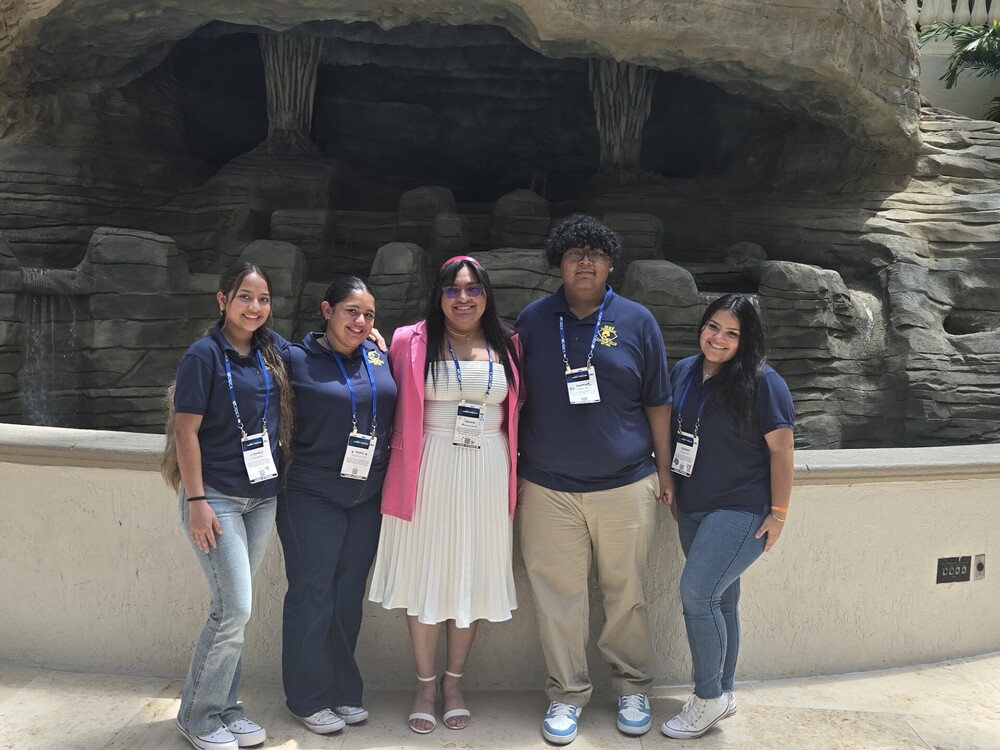 MHS students pictured at CADCA mid-year 2026