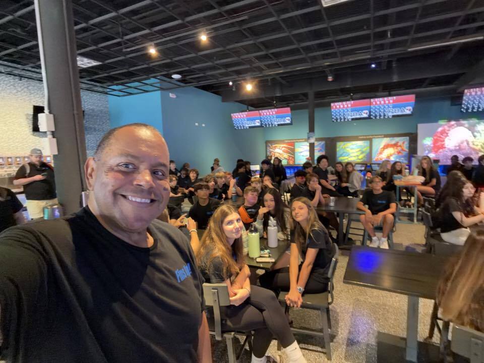 Students at Pinfish Entertainment