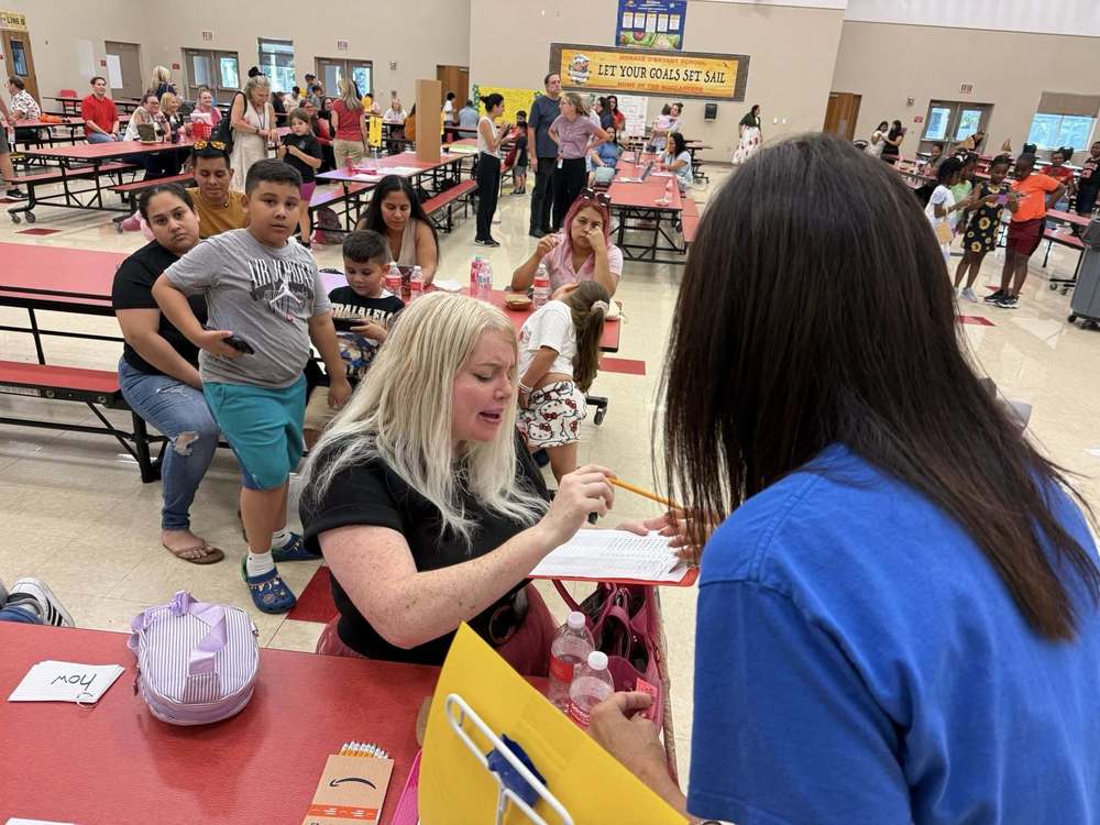Crowd at Parent Engagement Night