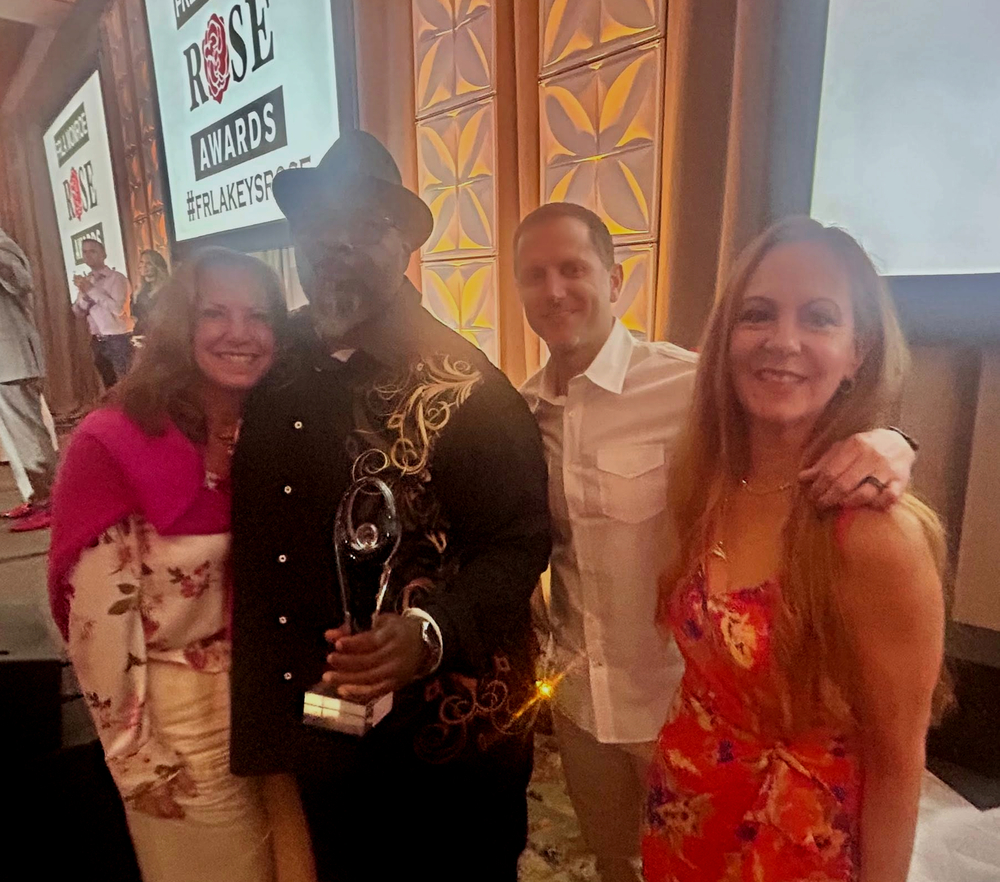 Board members and Principal with Chef Carl