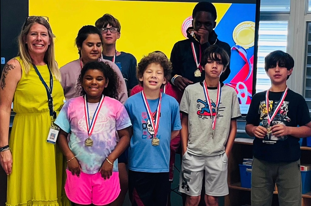 Special Olympics students