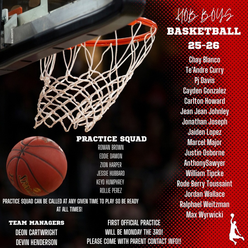 Boys' Basketball Team