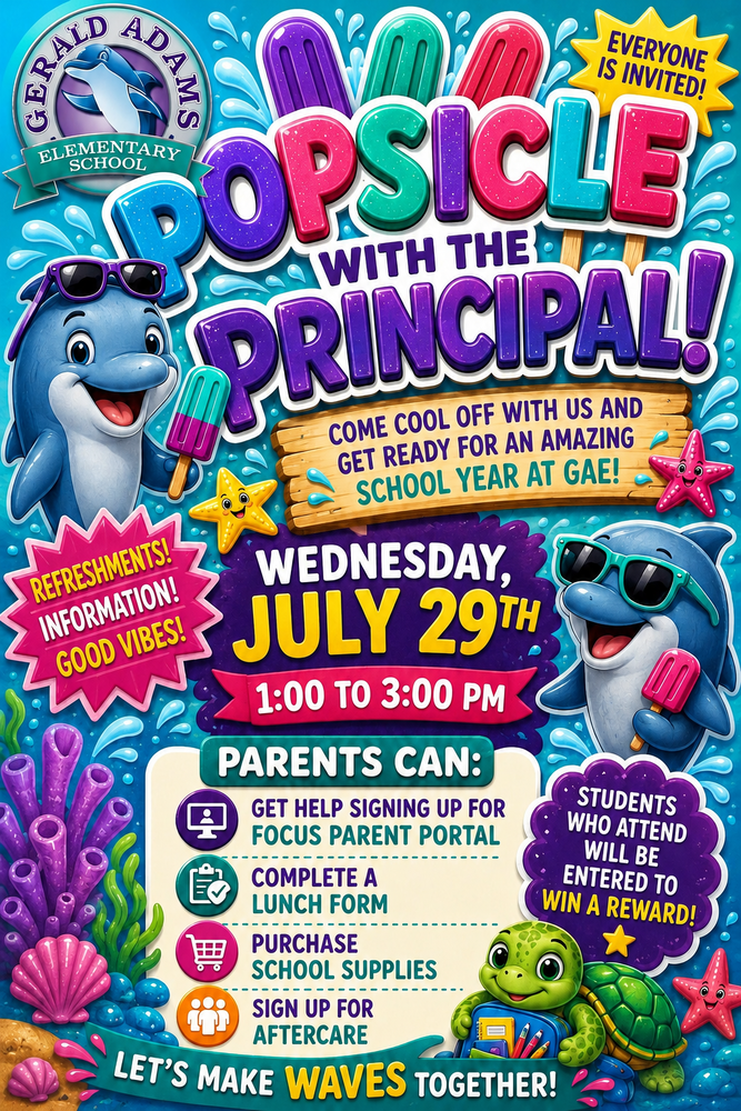 Popsicle with the Principal