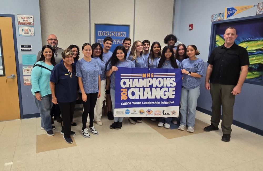 group photo of champions for change
