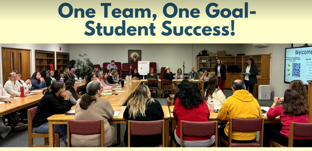 One Team, One Goal - Student Success