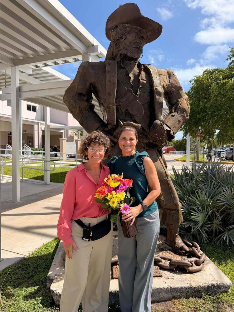 HOB Teacher of the Year is Angela Van Loon
